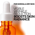 La Roche-Posay Pure Vitamin C Serum For Face With Hyaluronic Acid & Salicylic Acid, Hydrating & Brightening Serum, Boost Radiance & Reduce Wrinkles, Paraben Free