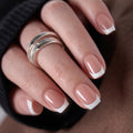 CurvLife Short Square Halloween Glow-in-the-Dark Press On Nails