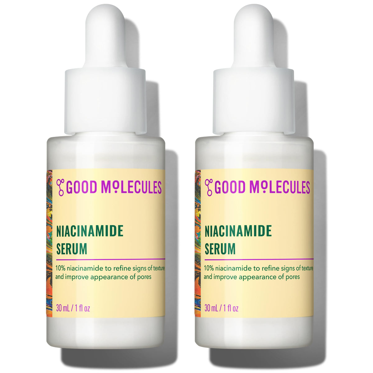 Good Molecules Niacinamide Serum - 10% Niacinamide to Target Blemishes, Nourishment, and Skin Tone - Ultra Hydrating Serum and Brightening Skin Care for Face