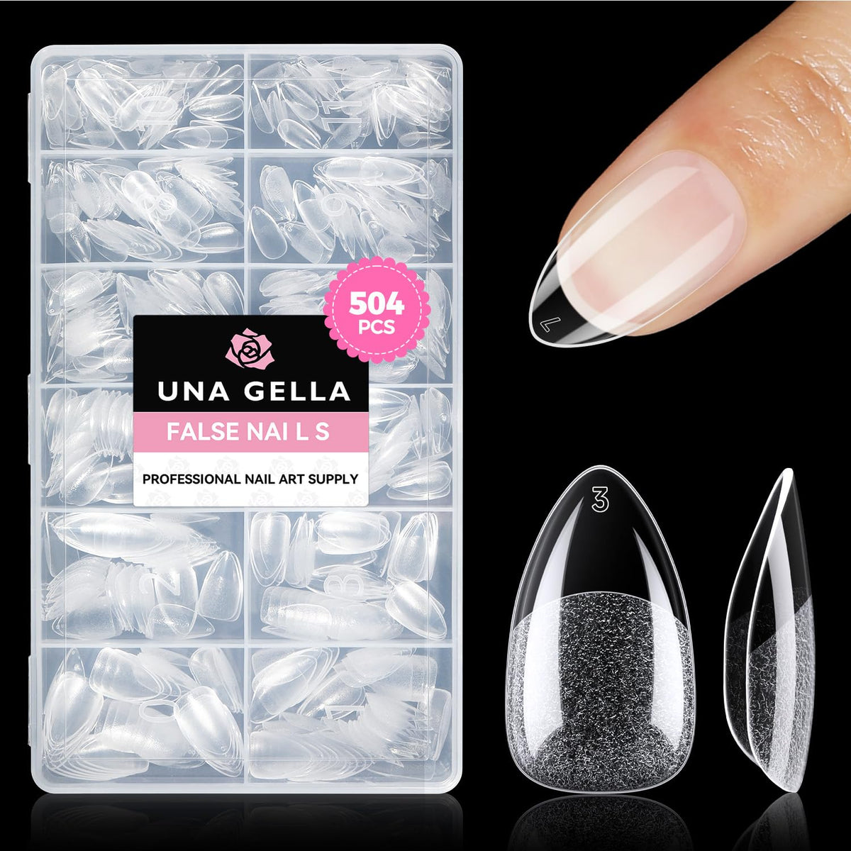 UNA GELLA Nail Glue Strong Gel No U V, 15g*2pcs Nail Glue for Press Ons No Lamp Needed, Quick Dry Semi Solid Nail G LUE, Super Strong Gel glue for Nails Long Lasting Extension DIY Kit