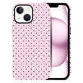Polka Dot Pattern Phone Case for iPhone 13/14 6.1", Wine