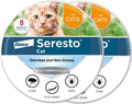 Seresto Cat Vet-Recommended Flea & Tick Treatment & Prevention Collar for Cats, 8 Months Protection | (Pack of 2)