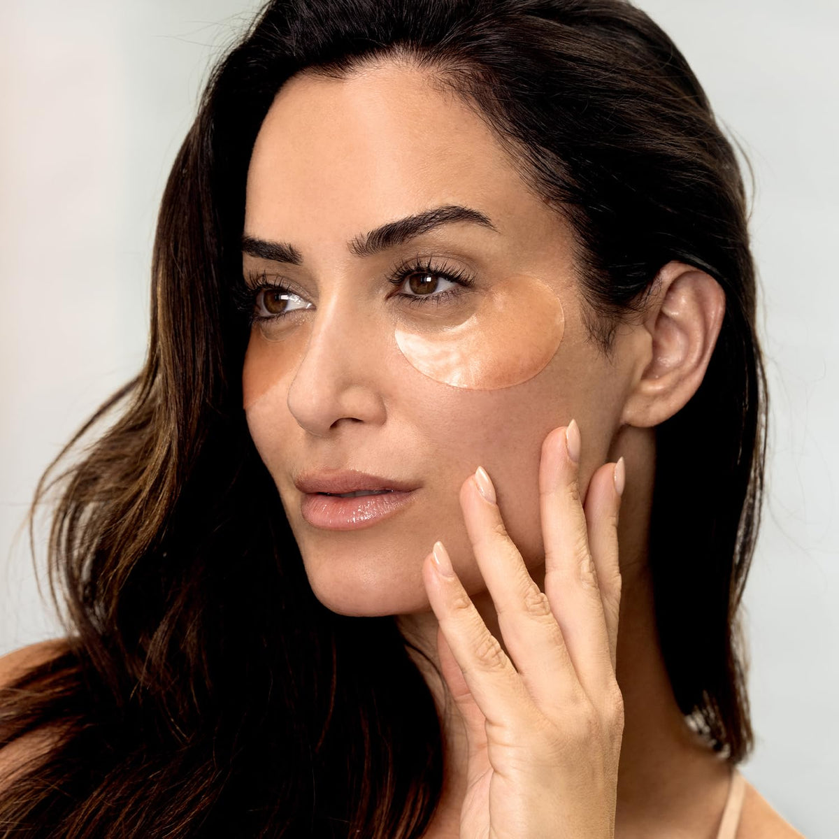 JLO BEAUTY That First Take Hydrogel Under Eye Patches, Peptides, 60 Count | Cooling Hydrogel Patches With Peptides & Hyaluronic Acid Depuff, Hydrate & Brighten Tired-Looking Eyes