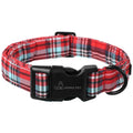 ARING PET Fall Dog Collar-Cotton Maple Leaves Dog Collar for Small Dogs, Adjustable Lightweight Dog Collars with Quick Release Buckle for Small Medium Large Dogs