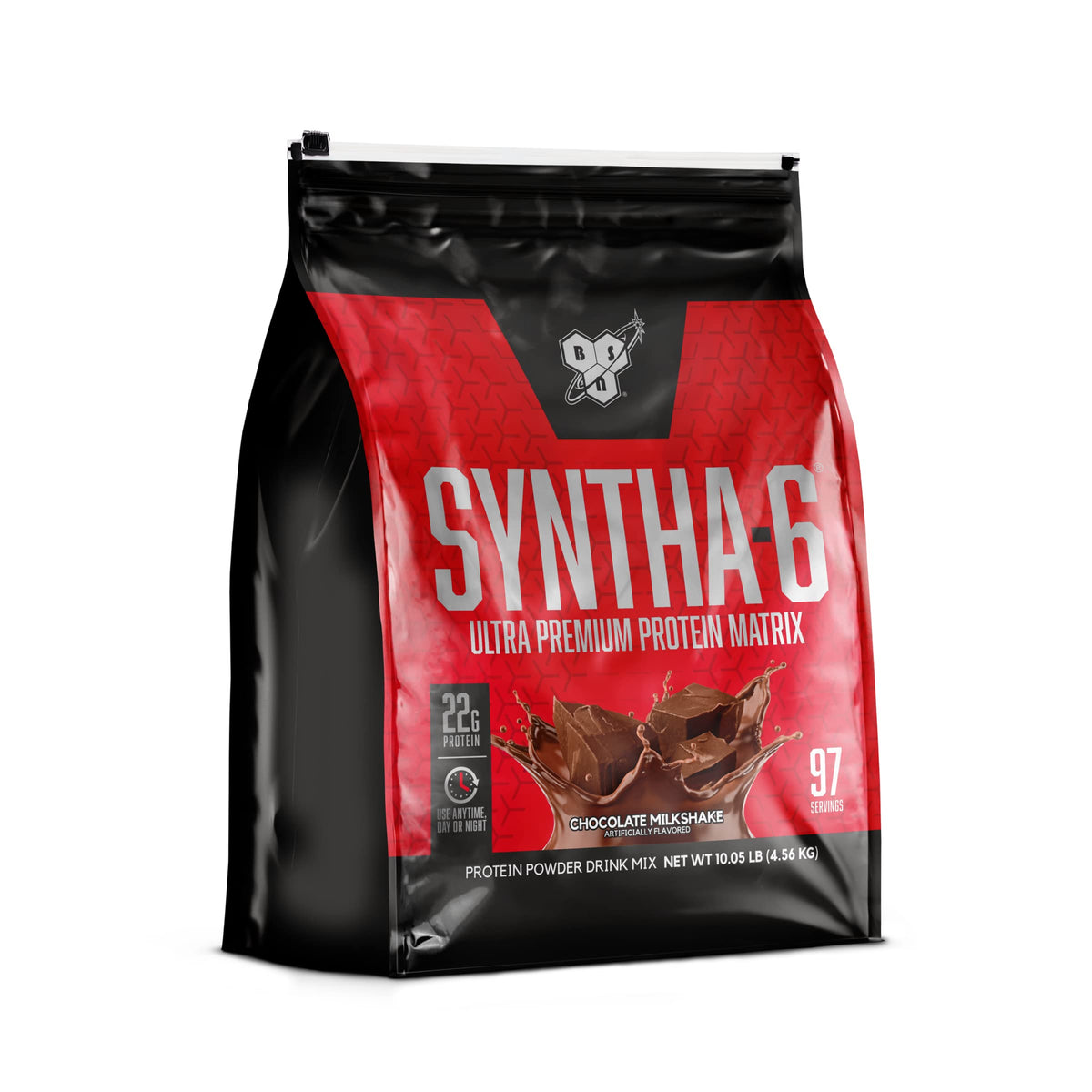 BSN SYNTHA-6 Whey Protein Powder, Micellar Casein, Milk Protein Isolate Powder, Vanilla Ice Cream, 5 Pounds, 48 Servings (Pack of 1) - Package May Vary