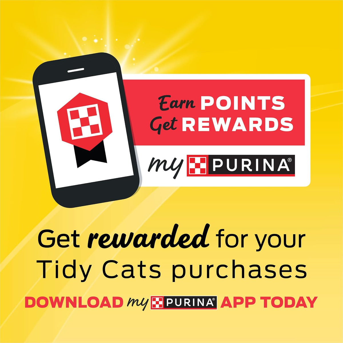 Purina Tidy Cats Free and Clean Unscented Clumping Cat Litter with Odor Control - 38 lb. Box