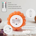 Fall Decor, Fall Decorations for Home, Flameless Pumpkin Candle, Orange