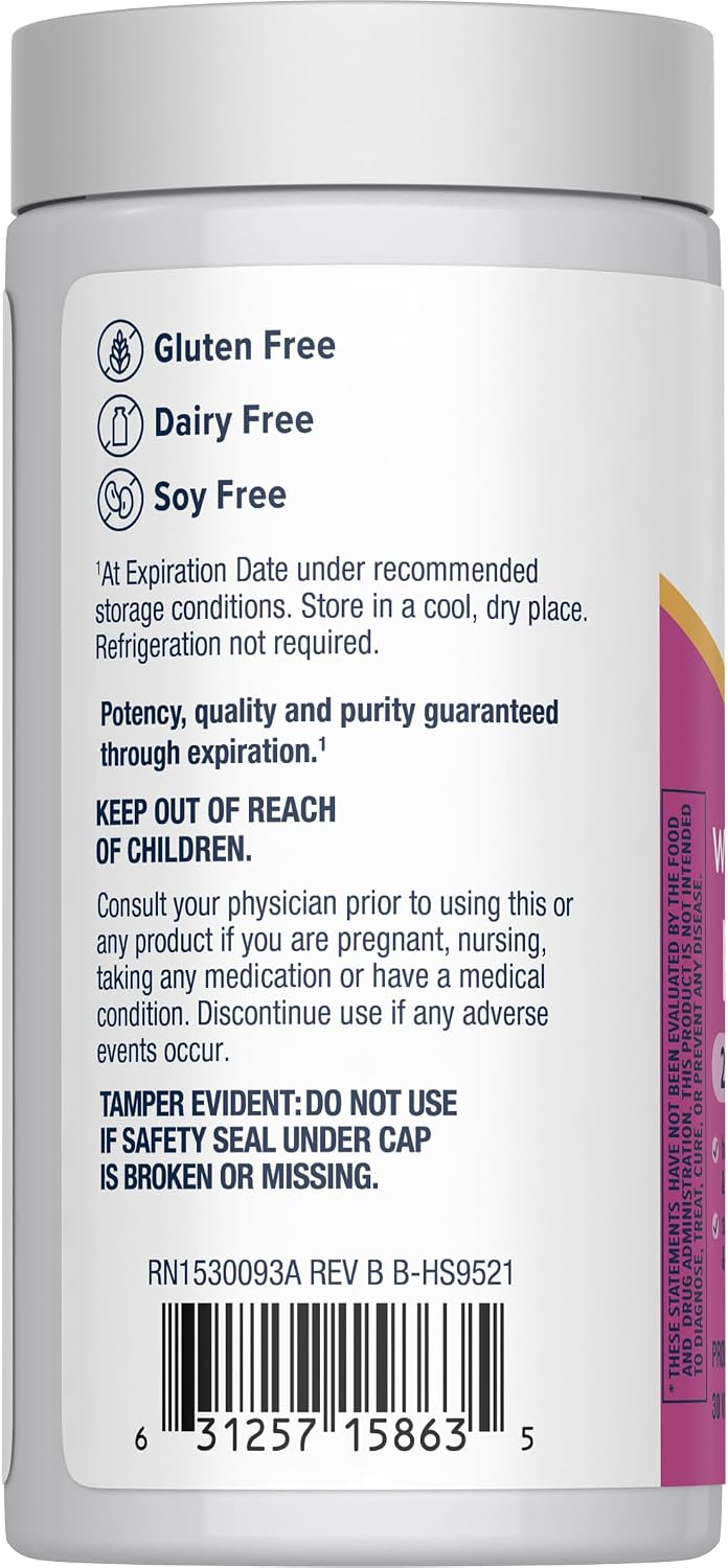 Renew Life Women's Probiotic | 25 Billion CFU | 30 Vegetarian Capsules | Supports Urinary, Digestive, and Immune Health | Dairy, Soy and Gluten-Free Supplement