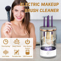 Electric Makeup Brush Cleaner - Portable Compact Design for Travel Home Use - Professional Makeup Brush Cleaning Machine - Automatic Makeup Brush Cleaner (Extra Large)