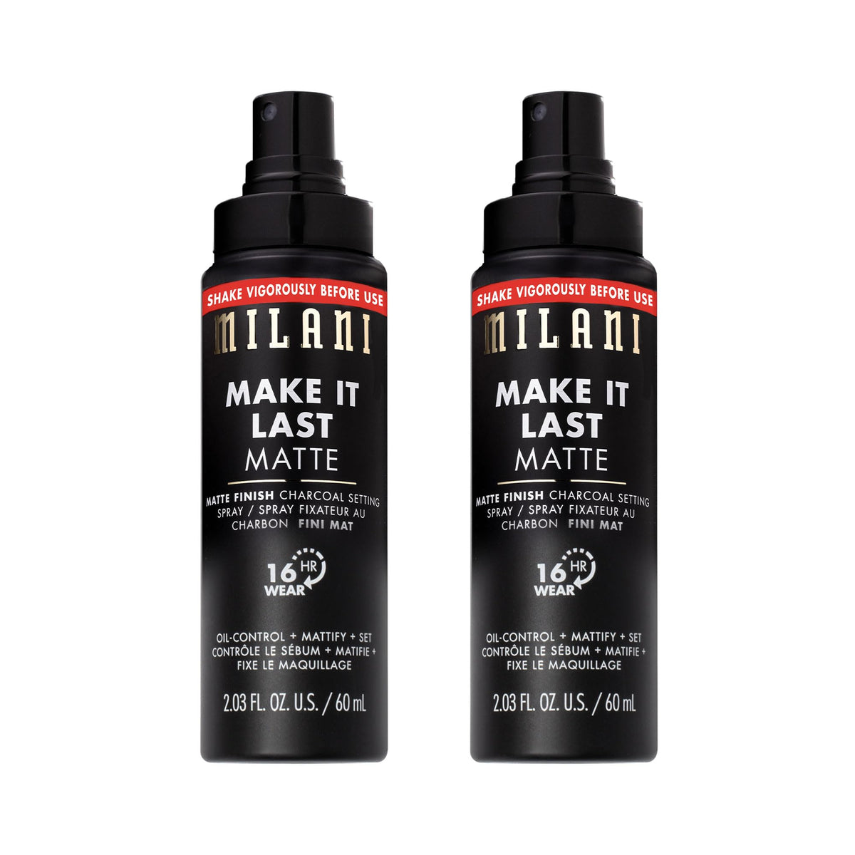 Milani Setting Spray + Primer, Make It Last Dewy - Dewy Finish Moisturizing Formula for Glow on the Go, Setting Spray for Makeup and Face Primer, Prime + Set + Hydrate, 2.03 Fl. Oz