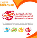 Nylabone Original Bone Power Chew Toys for Dogs, Durable & Tough Dog Toys for Aggressive Chewers, Long Lasting Chicken, Bacon, and Peanut Butter Flavor, Small - Up to 25 lbs, 1 Count