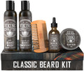Viking Revolution Beard Conditioning Kit-CoffeeWhiskey, 5 Products Included