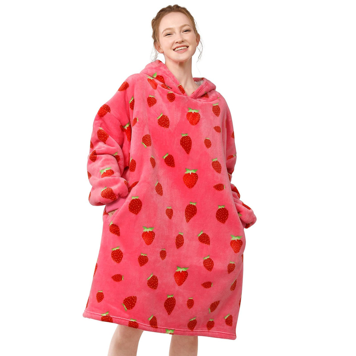 LetsFunny Blanket Hoodie,Oversized Wearable Sweatshirt,Gifts for Women