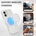 Follaroma Magnetic for iPhone 16 Plus Case, Heavy Duty Phone Cases, Clear