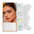 Halloween Glitter Freckle & Gems, Face Tattoo for Women Makeup Decorations