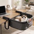 X-Large Cat Desk Bed for Large Cats Up to 50lbs, Heavy Duty Desk Attachment