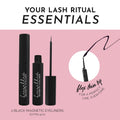 Luxillia Magnetic Eyeliner for Magnetic Eyelashes, Upgraded Strongest Hold, Most Natural Look, Waterproof, Smudge Proof Liquid Liner in Black