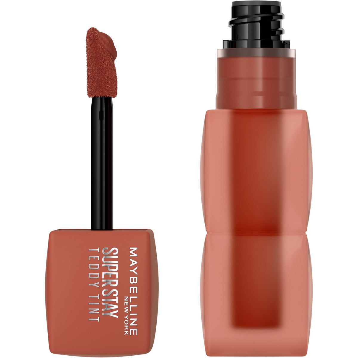 MAYBELLINE Super Stay Teddy Lip Tint, Long Lasting Matte Lipstick for Up To 12HR Wear, Velvet Choker, 1 Count