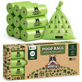 Pogi's Compostable Poop Bags – Leak-Proof, Extra-Large, Made with Plants – 18 Rolls (270 Bags)