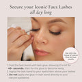 House of Lashes Iconic False Eyelashes - Comfortable Fake lashes for Bold Daring Look, Easy and Reusable Faux Mink Lashes for All Eye Shapes
