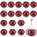 Zhengmy 16 Pcs Large Christmas Jingle Star Bell Xmas Ornament, Gold