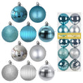 White 4.0" Large Christmas Balls - Christmas Tree Decoration Ornaments Shatterproof Hanging Balls for Birthday Halloween Holiday Wedding Decorations Set of 4pcs