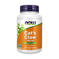NOW Supplements, Cat's Claw 500 mg, Non-GMO Project Verified, Herbal Supplement, 250 Count (Pack of 1)