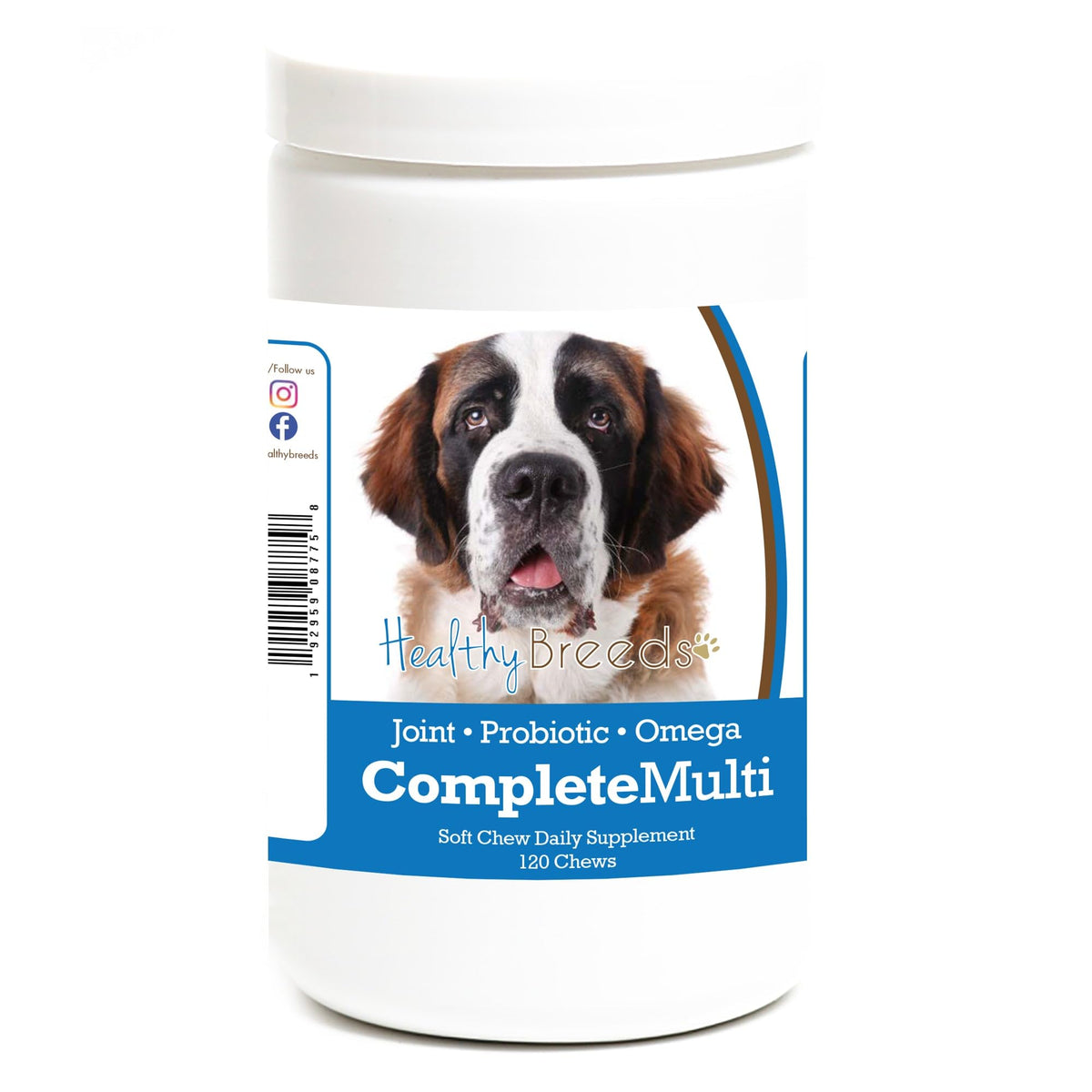 Healthy Breeds French Bulldog All in One Multivitamin Soft Chew 120 Count