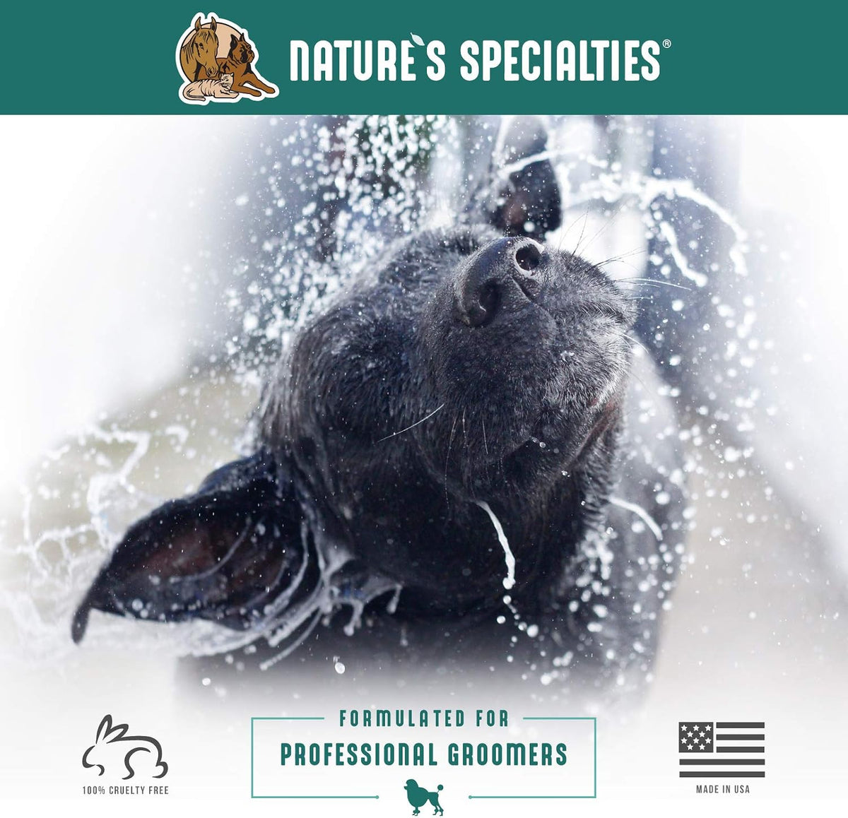 Nature's Specialties Plum Silky Ultra Concentrated Dog Shampoo Conditioner, Makes up to 3 Gallons, Natural Choice for Professional Pet Groomers, Silk Proteins, Made in USA, 16oz