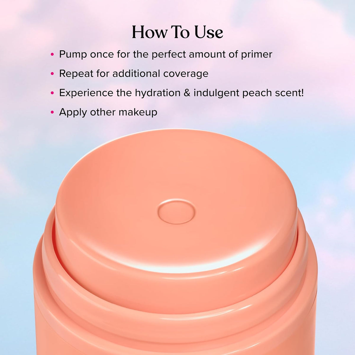 Too Faced Primed & Peachy Hydrating Face Primer | Smoothing and Hydrating Makeup Primer that Preps Skin for Flawless Makeup Application with Dewy Finish, 1.01 Fl Oz