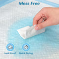 50 Count 30” x 36” Super Absorbency Disposable Underpads | Leakproof Quick Drying, Baby Puppy & Adults Bed Pads Disposable Adults, Dog Pee Pads Extra Large, XXL Incontinence Pads