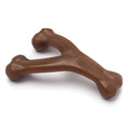 Benebone Wishbone Durable Dog Chew Toy for Aggressive Chewers, Real Bacon, Made in USA, Medium