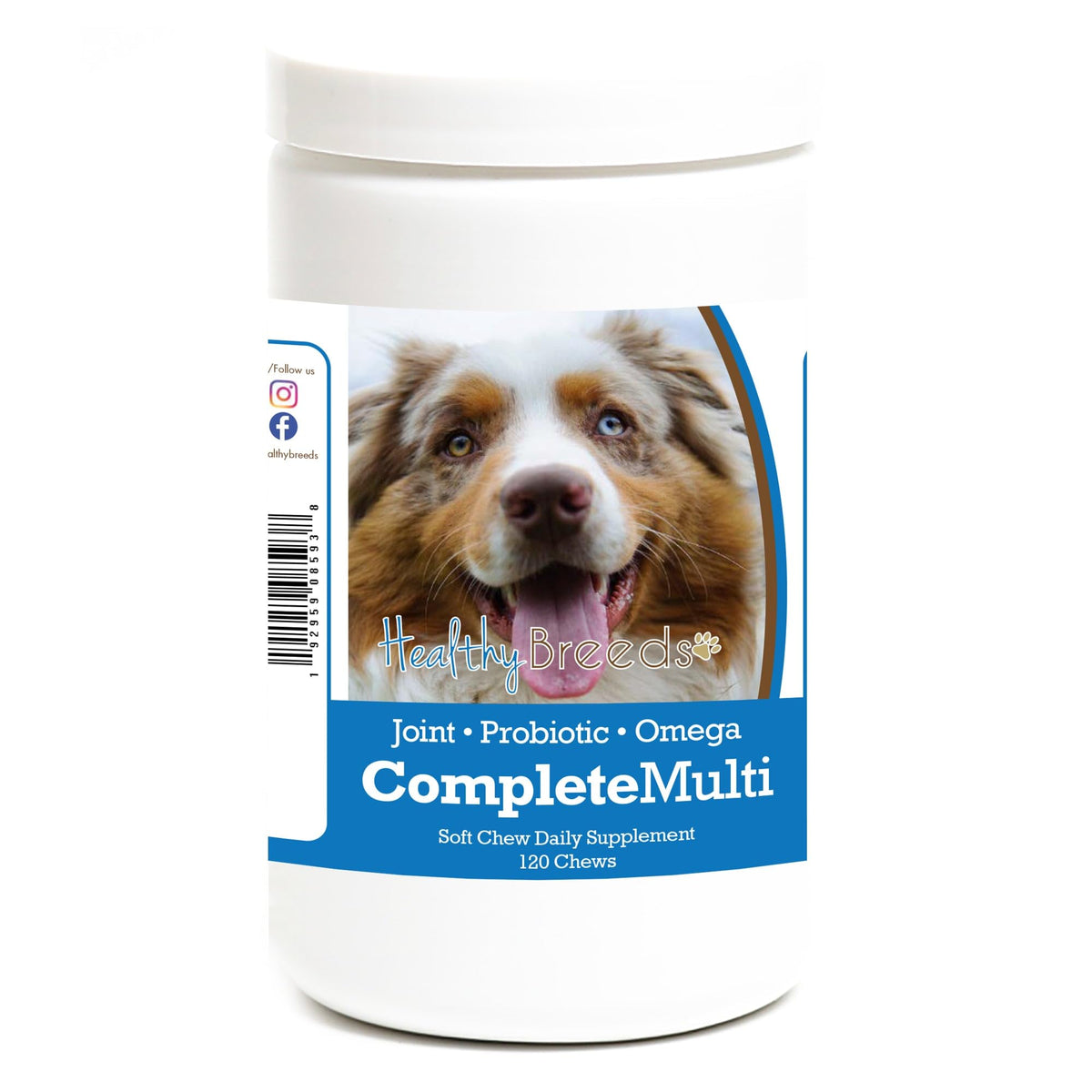 Healthy Breeds French Bulldog All in One Multivitamin Soft Chew 120 Count