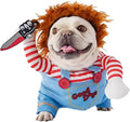 Pet Halloween Costume, Dog Funny Costume Halloween Cosplay Outfits Cute Clothes Adjustable Party Dress Up Apparel Accessories for Small Medium Large Dogs (Small)