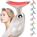 Facial Massager Face and Neck, Face 𝖲 culpting Wand Tool with 7 Color - Birthday, Christmas, Mothers Day, Valentines Day Gifts for Her Women Mom Best Friend Wife Teacher (White)