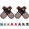 Anti Slip Dog Socks to Prevent Licking Paws, Dog Shoes for Hot Pavement, Dog Booties for Small Medium Large Senior Dogs, Traction Control Boots & Paw Protectors for Hardwood Floors