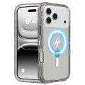 Follaroma Magnetic for iPhone 16 Plus Case, Heavy Duty Phone Cases, Clear