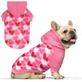 EXPAWLORER Fall Dog Hoodie,Soft Dog Sweater,Winter Autumn Fleece Sweatshirt with Pattern,Pet Clothes Outfits for Puppy,Cat, Small Medium Large Dogs