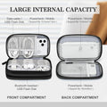 FYY Electronic Organizer, Travel Tech Pouch Bag, Cable Organizer Black