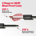 Revlon ColorStay Overtime Liquid Lipstick with Clear Lip Gloss, Long-Lasting Lip Color, Dual Ended with Moisturizing Vitamin E, 005 Infinite Raspberry, 0.07 fl oz