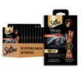 Sheba Meaty Tender Sticks Cat Treats Chicken, Tuna Flavor, or Salmon Flavor, 0.14 oz., 70 Count
