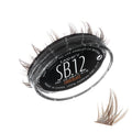 Lashify Star Burst 16mm Gossamer DIY Eyelash Extensions Refill, The Ultimate Multi-Length Multi Layered Lash, Black, Easy False Lashes