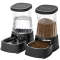 Gardner Pet Automatic Dog Water Dispenser Gravity Stainless Steel Water Waterer Feeder, 100% BPA-Free Large Capacity Water Feeding Bowls for Medium & Large-Sized Dogs Cats Other Pets -(1 Gallon)