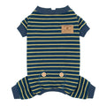 KYEESE Striped Dog Pajamas for Medium Large Dog Stretchy Onesie Daily Wear