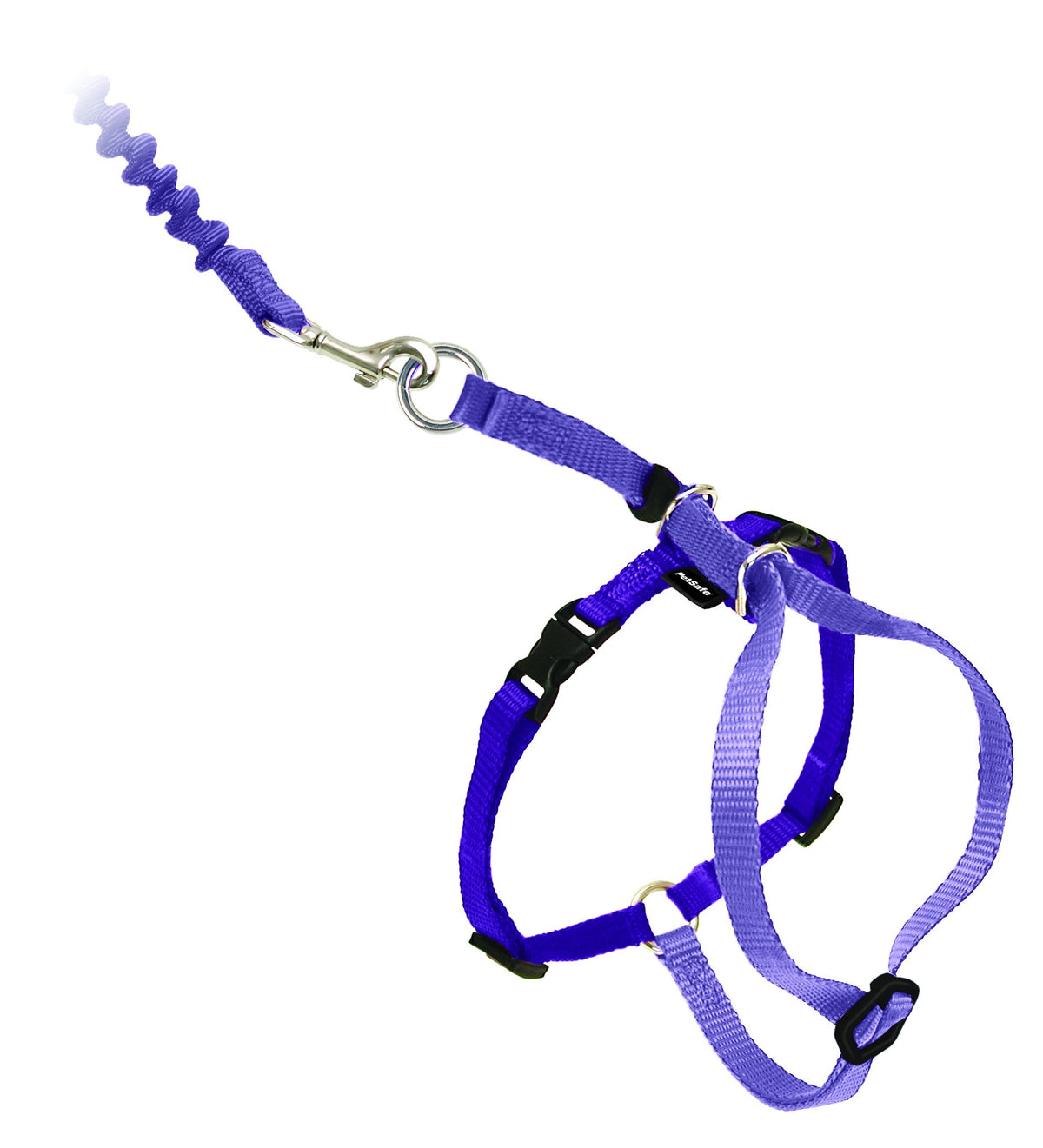 PetSafe Come with Me Kitty Harness and Bungee Leash Adjustable, Lightweight Harness for Cats Large, Lilac