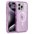 Follaroma Magnetic for iPhone 16 Plus Case, Heavy Duty Phone Cases, Clear