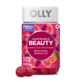 OLLY Hair Skin and Nails Gummies - Undeniable Beauty with Biotin 2500mcg Per 2 Gummies, Keratin & Vitamin C - Supports Healthy Hair, Skin, & Nails - Grapefruit Flavor - 60 Count