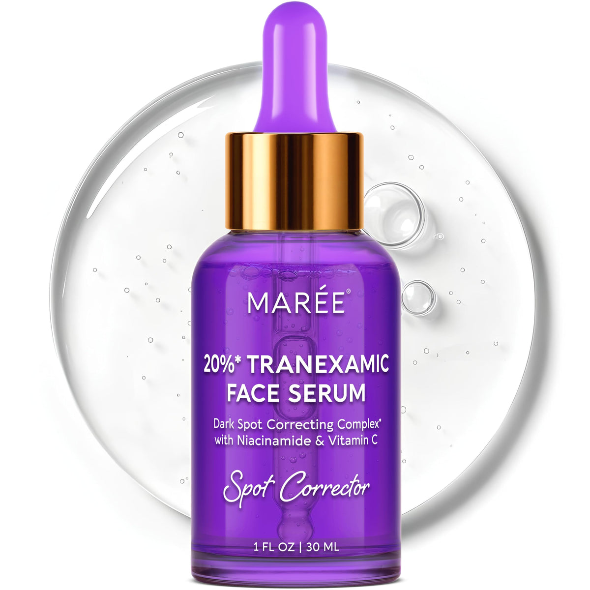MAREE PDRN Serum - Salmon DNA Serum for face with Peptides for Glass Skin