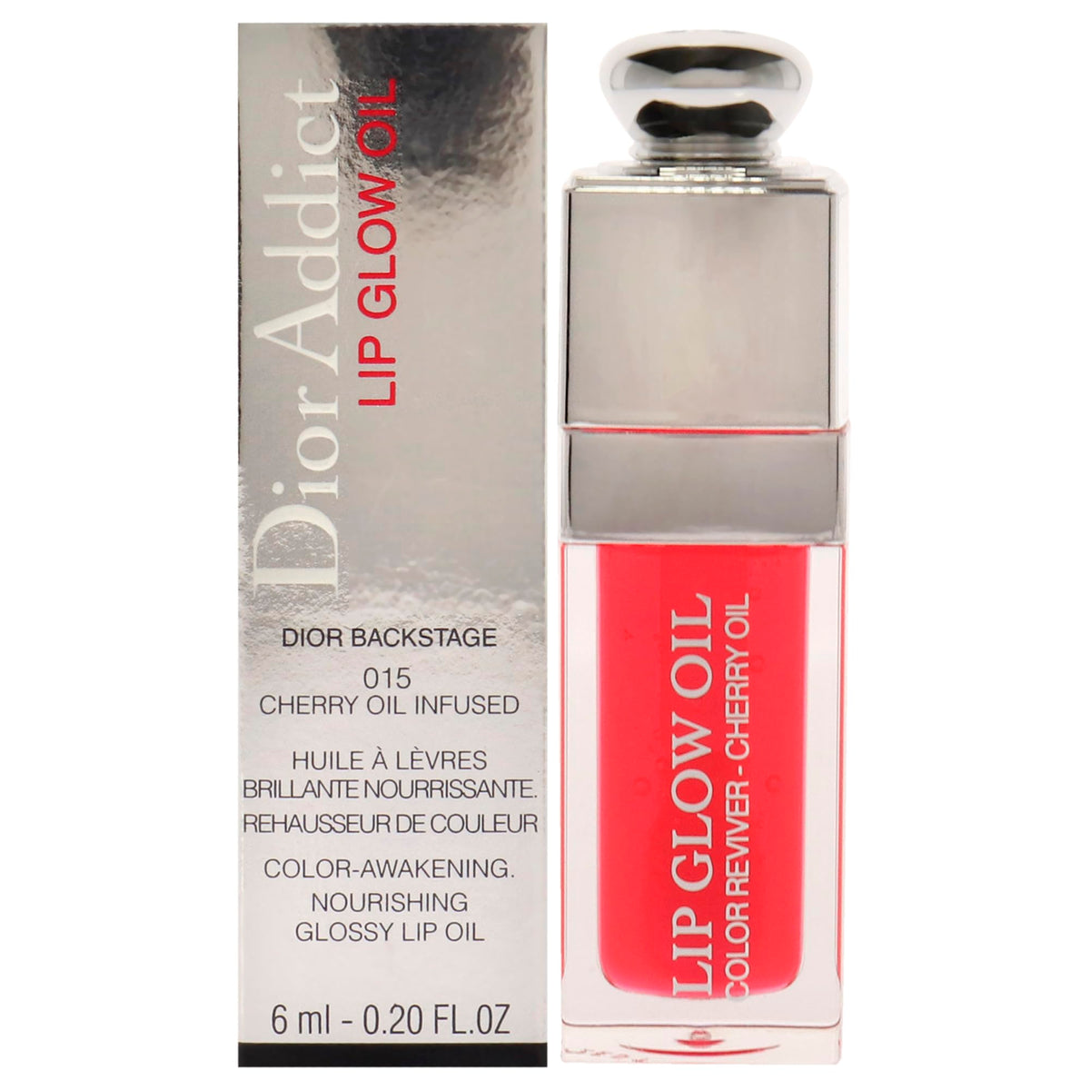 Christian Dior Addict Lip Glow Oil - 007 Raspberry Women Lip Oil 0.2 oz