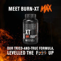 Jacked Factory Burn-XT Max - High-Performance Thermogenic Fat Burner & Appetite Suppressant for Weight Loss w/PurCaf Organic Caffeine, MitoBurn, Green Tea, Acetyl L Carnitine & More - 90 Capsules